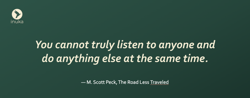 A quote from M. Scott Peck that inspired Gerard Penning