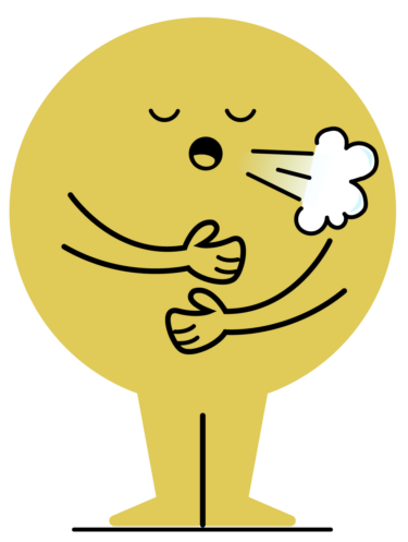 being aware of my breathing